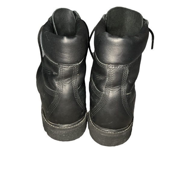 Men’s Timberland Black Soft Toe Boots 10.5 - Picture 3 of 11